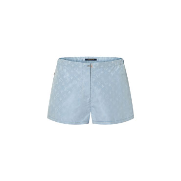 Louis Vuitton Monogram Print Jogging Shorts 1AFDTW