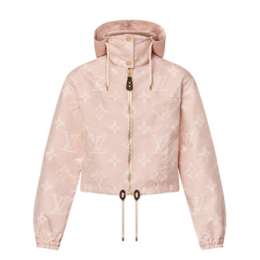 Louis Vuitton Inverted Mahina Monogram Hooded Jacket 1AFME3