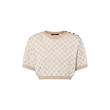 Louis Vuitton Signature Knit Crop Top 1AFU90