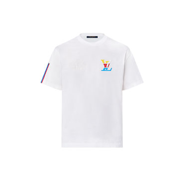 Louis Vuitton Graphic Cotton T-Shirt 1AFVUV