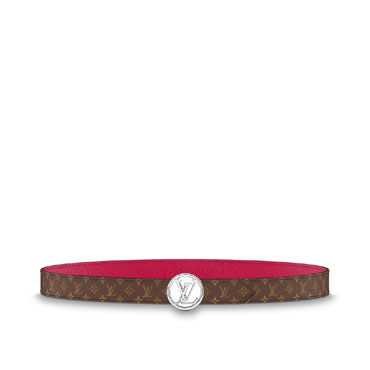 Louis Vuitton Circle 25mm Reversible Belt Monogram M0056U