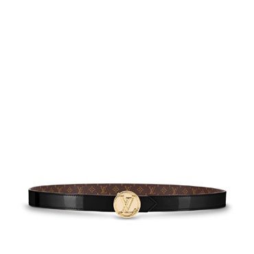 Louis Vuitton Circle 20mm Reversible Belt Monogram M0081U