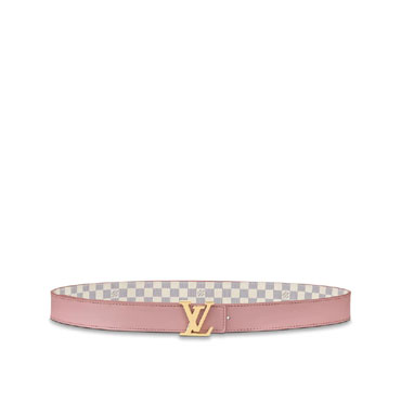 LV Initiales 30mm Reversible Belt Damier Azur Canvas M0145U