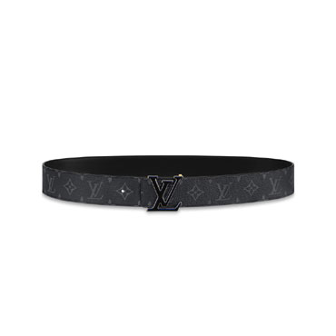 Louis Vuitton 3 Steps 40MM Reversible Belt Monogram Eclipse Canvas M0341T