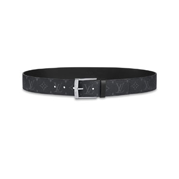 Louis Vuitton Downtown 40MM Belt Monogram Eclipse Canvas M0375Q