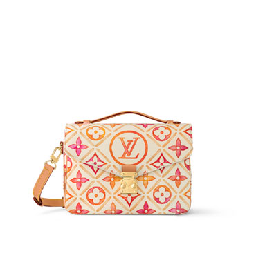 Louis Vuitton Pochette Metis Bag in Monogram Canvas Orange M11461