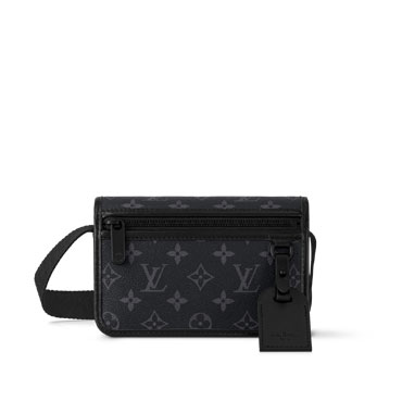 Louis Vuitton Bosphore Wearable Wallet Monogram Eclipse Canvas M12599