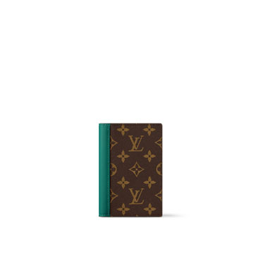 Louis Vuitton Passport Cover Monogram Macassar Canvas M12823