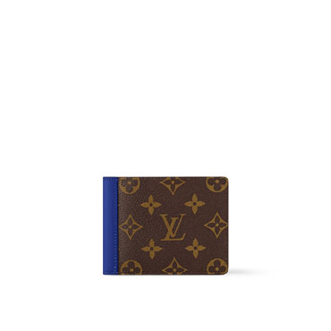 Louis Vuitton Multiple Wallet Monogram Macassar Canvas M12835