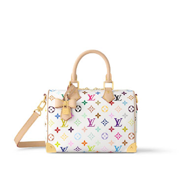 Louis Vuitton Takashi Murakami Speedy Bandouliere 25 Other Monogram Canvas M13085