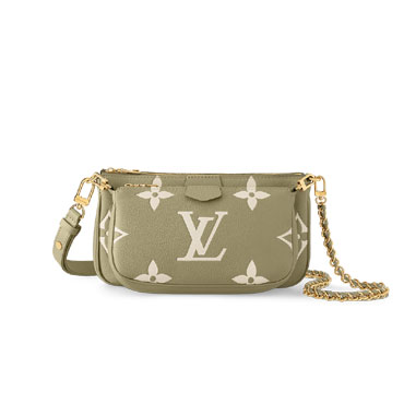 Louis Vuitton Multi Pochette Bicolor Monogram Empreinte M22670