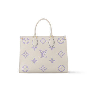 Louis Vuitton OnTheGo MM Bicolor Monogram Empreinte Leather M23937