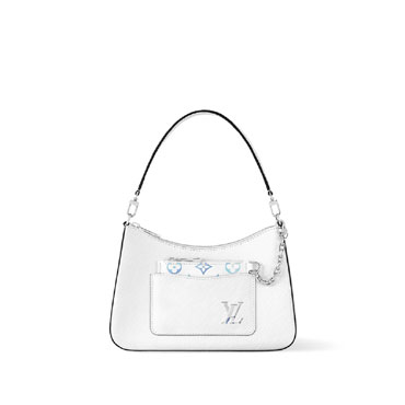 Louis Vuitton Marelle Bag Epi Leather White M25312