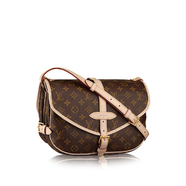 Louis Vuitton saumur mm monogram canvas bag M40710