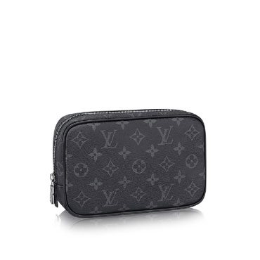 Louis Vuitton toilet pouch pm monogram eclipse bags M43384