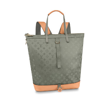 Louis Vuitton Zipped Tote Monogram Titanium M43887