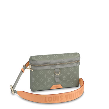 Louis Vuitton Messenger PM Monogram Titanium M43889