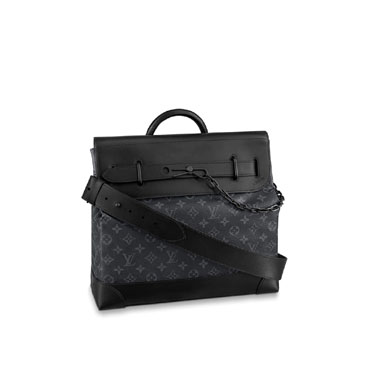 Louis Vuitton Steamer PM Monogram Eclipse Canvas M44731