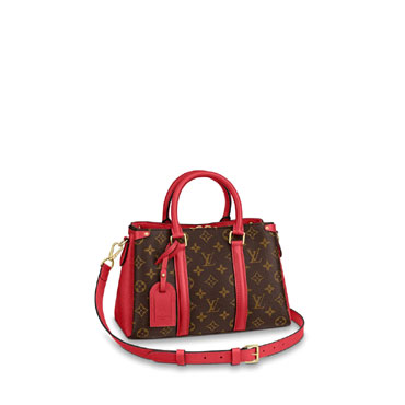 Louis Vuitton Soufflot BB Monogram Canvas Colored leather M44818