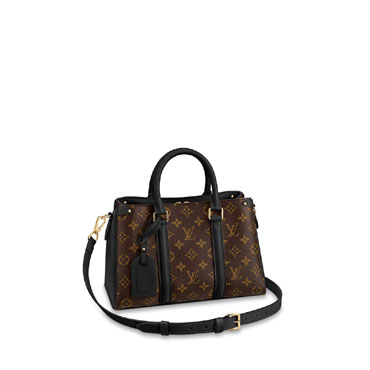 Louis Vuitton Soufflot BB Monogram Canvas Colored leather M44898