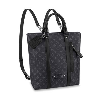 Louis Vuitton Tote Backpack Monogram Eclipse Canvas M45221