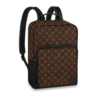 Louis Vuitton Dean Backpack Monogram Macassar Canvas M45335