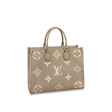 Louis Vuitton OnTheGo MM Bicolor Monogram Empreinte M45494