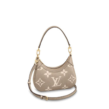 Louis Vuitton Bagatelle Bicolor Monogram Empreinte Leather M46112