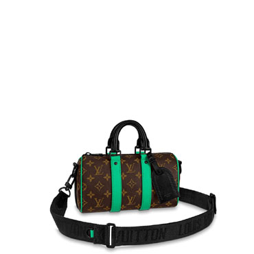 LV Keepall Bandouliere 25 Monogram Macassar Canvas M46249