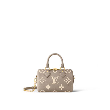 Louis Vuitton Speedy Bandouliere 20 Bicolor Monogram Empreinte M46575