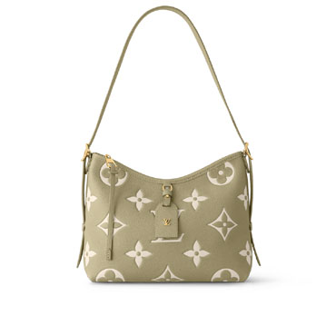 Louis Vuitton CarryAll PM Bicolor Monogram Empreinte Leather M46672