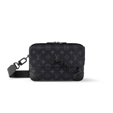 Louis Vuitton Steamer Messenger Monogram Eclipse M46795