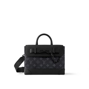 Louis Vuitton Steamer PM Monogram Eclipse Canvas M46953