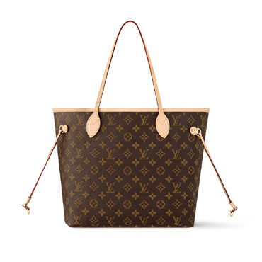 Louis Vuitton Neverfull MM Tote Bag Monogram Canvas Brown M46975