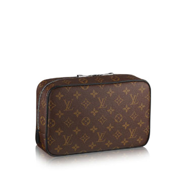 Louis Vuitton Toilet Pouch GM Monogram Macassar M47506