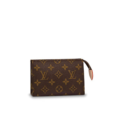 Louis Vuitton Toiletry Pouch 15 Monogram Canvas in Brown M47546