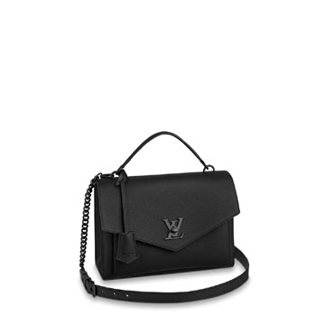 Louis Vuitton Mylockme Lockme Leather in Black M55816