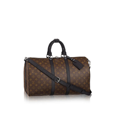 Louis Vuitton Keepall 45 Bandouliere Monogram Macassar M56711