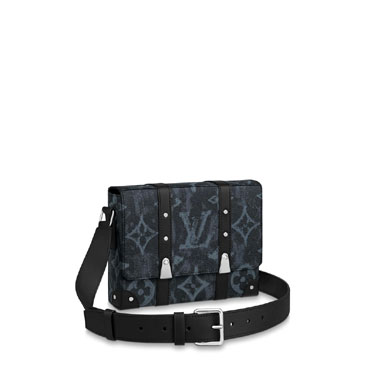 Louis Vuitton Trunk Messenger Monogram Other in Black M57271