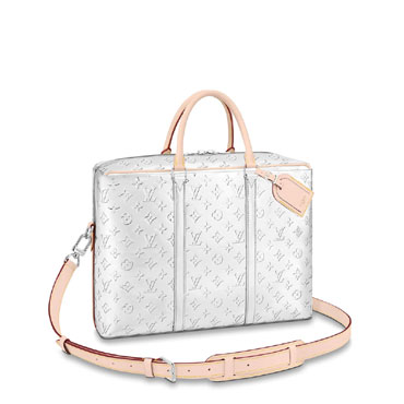 Louis Vuitton Neo Porte Documents Voyage Monogram in Silver M58755