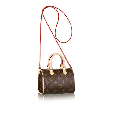 Louis Vuitton nano speedy monogram canvas bag M61252