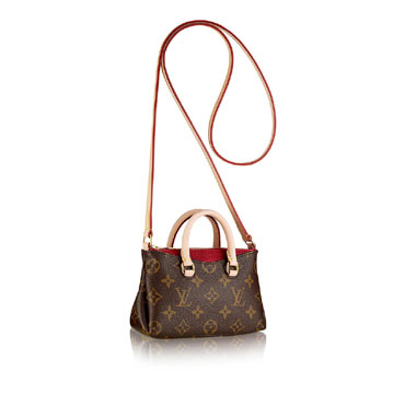 Louis Vuitton nano pallas monogram canvas bag M61254