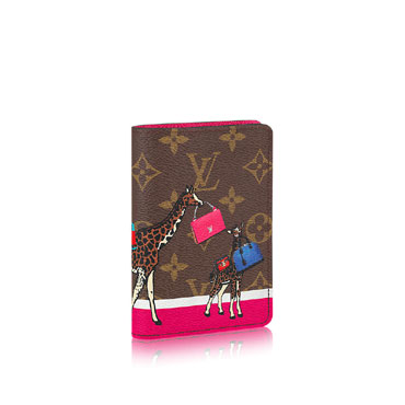 LV Designer Passport Cover in Monogram Canvas M62089