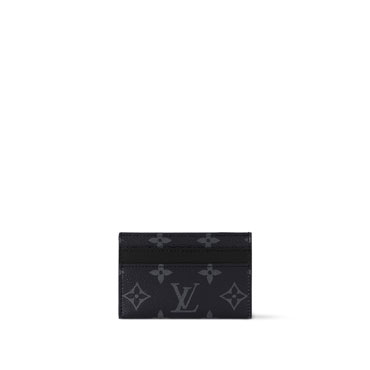 Louis Vuitton Double Card Holder Monogram Eclipse M62170