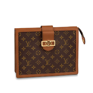 Louis Vuitton Pochette Dauphine Monogram in Brown M69184