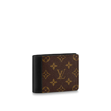 Louis Vuitton Multiple Wallet Monogram Macassar Canvas M69408