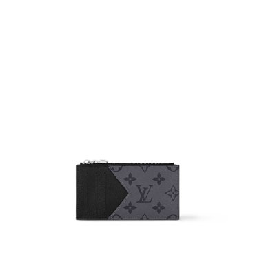 Louis Vuitton Coin Card Holder Monogram Eclipse M69533