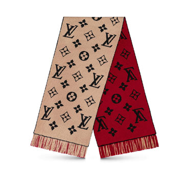 Louis Vuitton Logomania Duo Scarf M73886