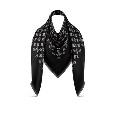 Louis Vuitton Mahina Flight Mode Printed Shawl S00 M77896