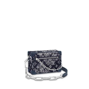 Louis Vuitton Mini Soft Trunk Monogram Other in Blue M80033